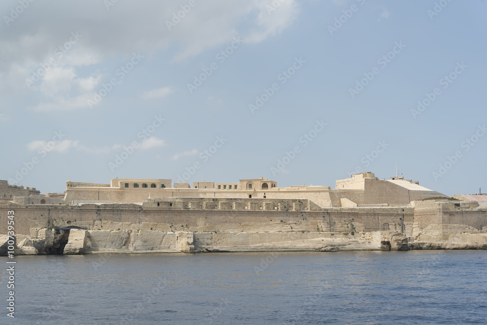 view to Valletta, Malta famous for its architecture