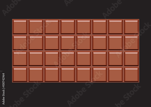 chocolate bar seamless pattern