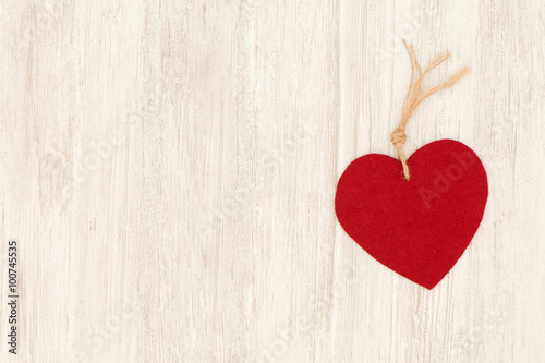 Valentine red hearts