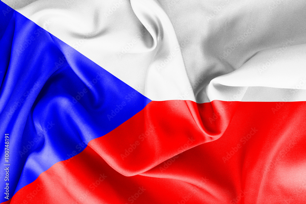 The Czech Republic Flag The Czech Republic Flag