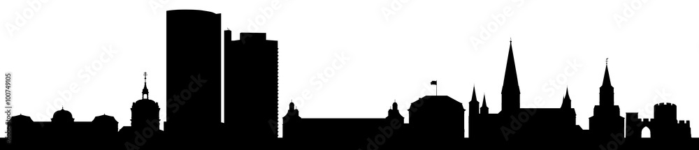 Skyline Bonn – Silhouette der Stadt.