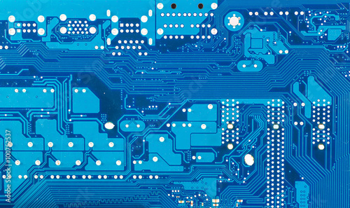  circuit board background of computer motherboard photo