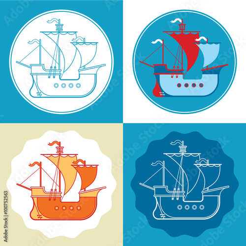 Historical caravel