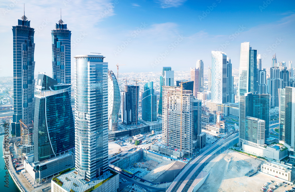 Obraz premium Piękne miasto Dubaj