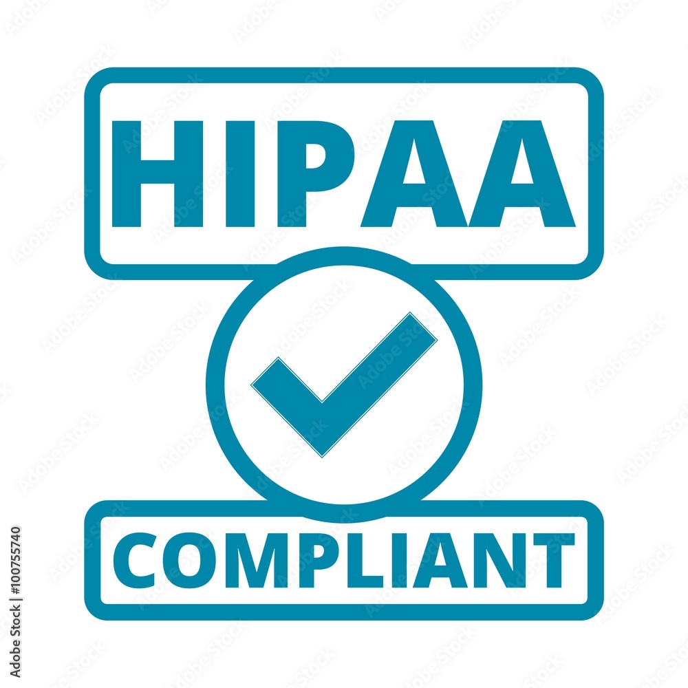 HIPAA badge - Health Insurance Portability and Accountability Act HIPAA badge - Health Insurance Portability and Accountability Act
