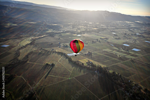 Napa Valley balloons, California