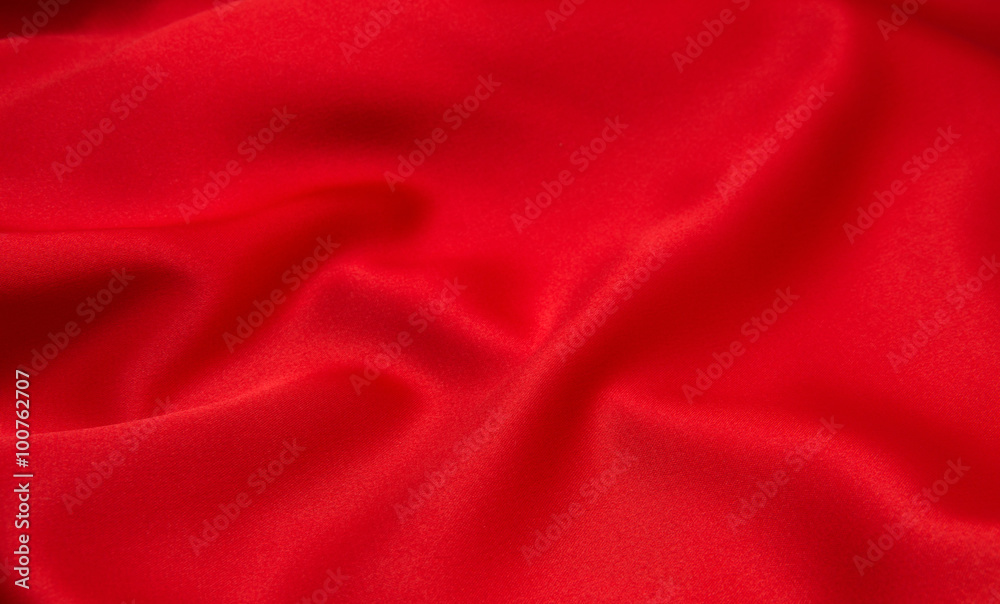 red satin or silk fabric as background red satin or silk fabric as background