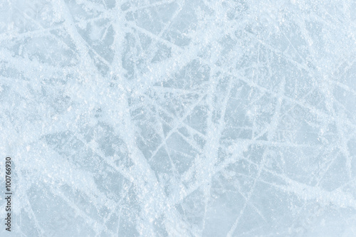Tekstury lodu na lodowisku