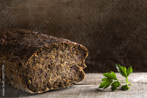 Cighir - Traditional Romanian baked roulade photo