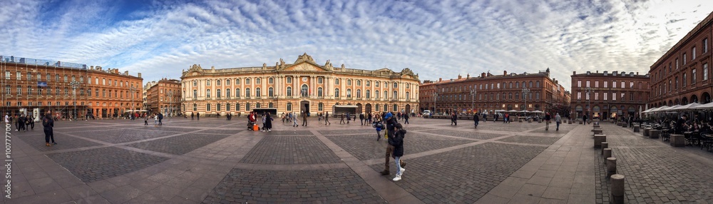 Obraz premium Place du Capitole à Toulouse
