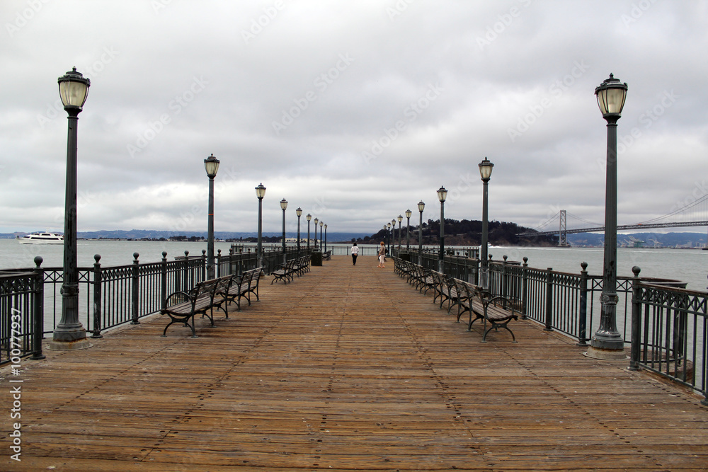 A Cloudy Day In San Francisco Bay
