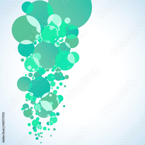 Abstract water bubble. EPS 8