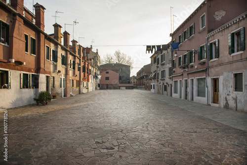 tipiche abitazioni nell'isola della Giudecca a Venezia © Sergio Delle Vedove