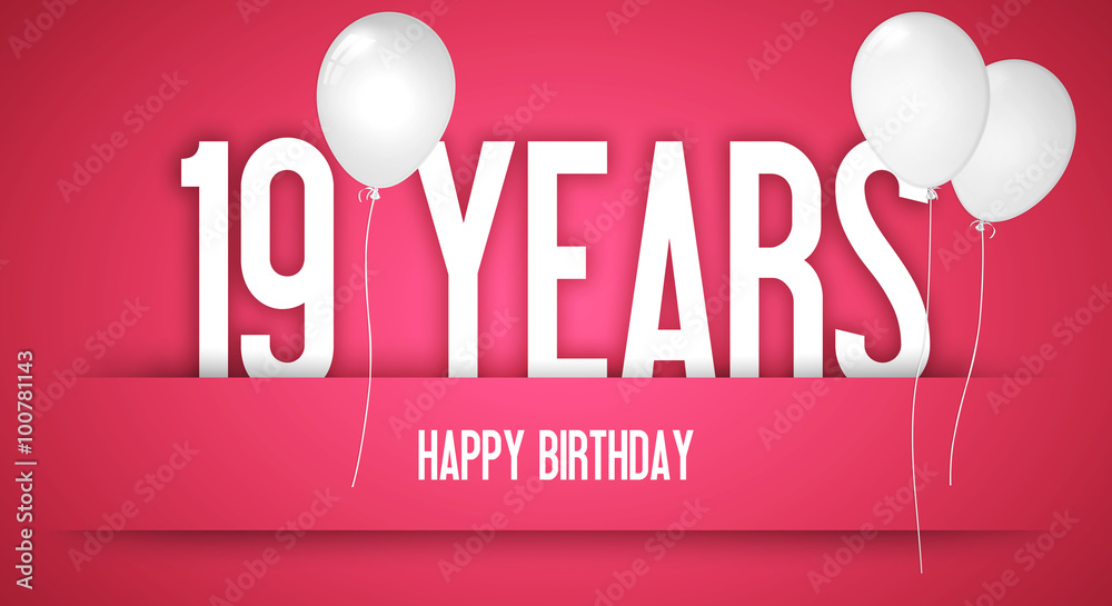 19 years birthday wishes
