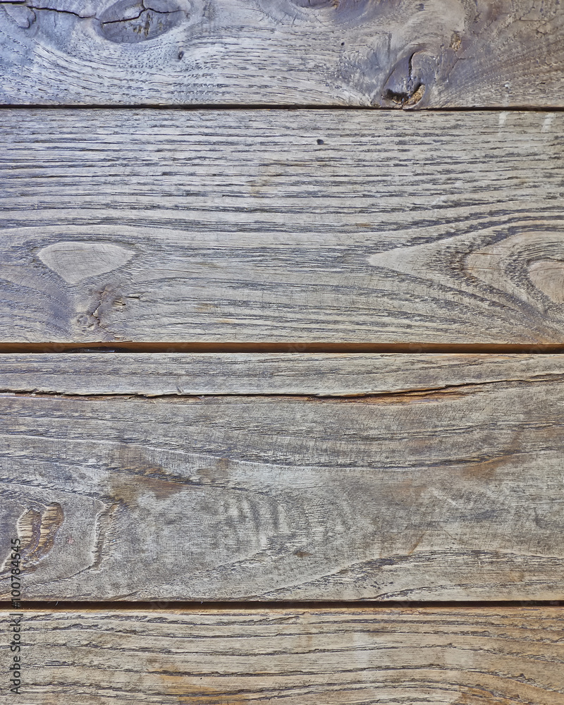 Naklejka premium old wood planks wall close-up background
