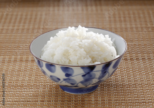 白米のご飯/Steamed White rice photo