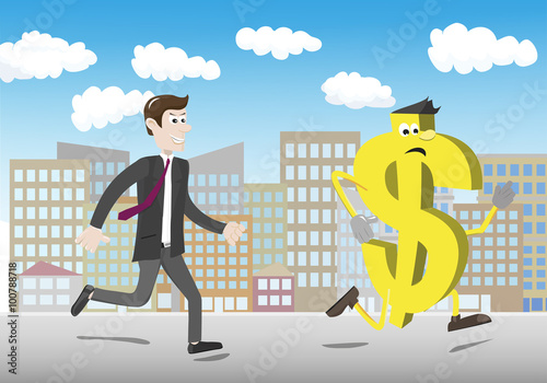 Money flees investors