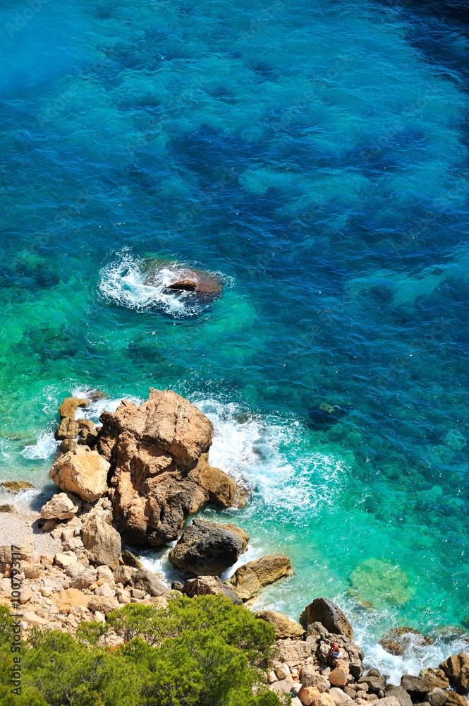 Obraz premium gorgeous mediterranean coast in summer
