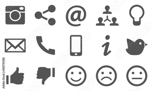 Feedback Symbole Video Foto Telefon Nachrichten Bewertung