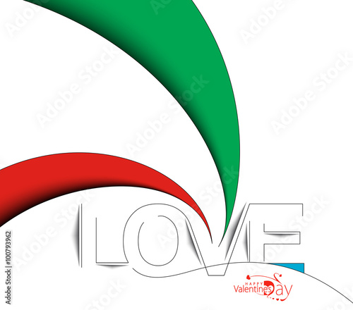 Love Text Design