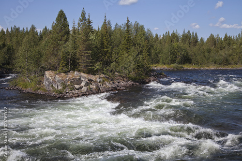 Umba river  Russia