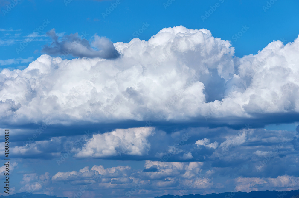 blue sky with cloud closeup blue sky with cloud closeup