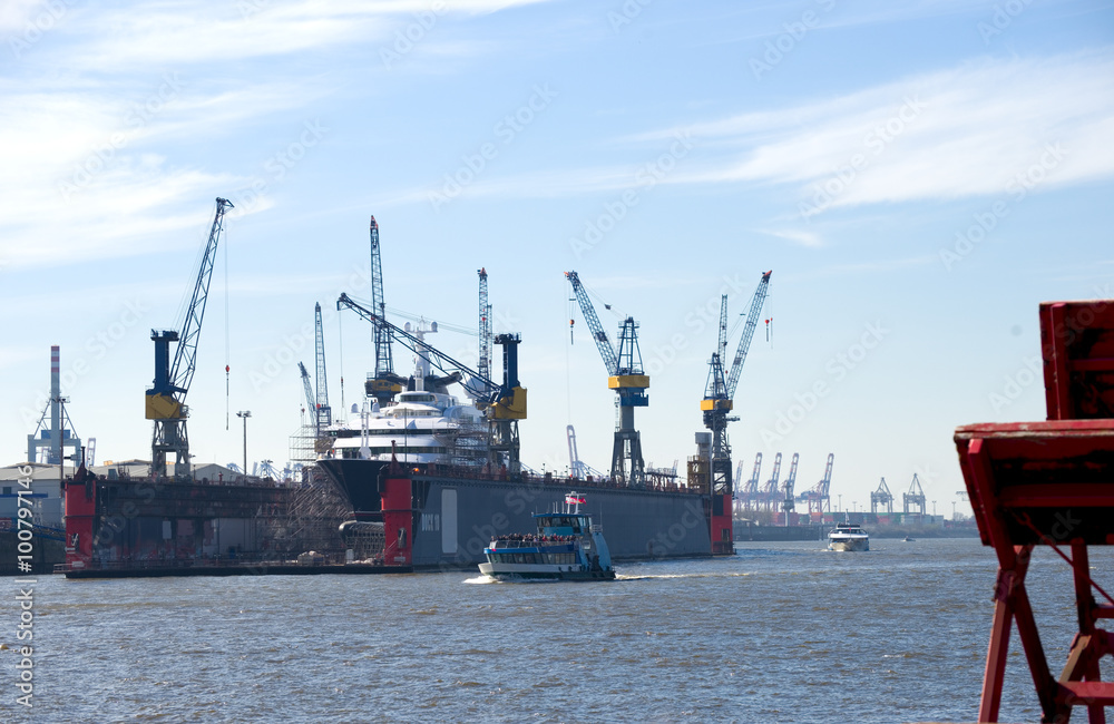 Hafen in Hamburg Hafen in Hamburg
