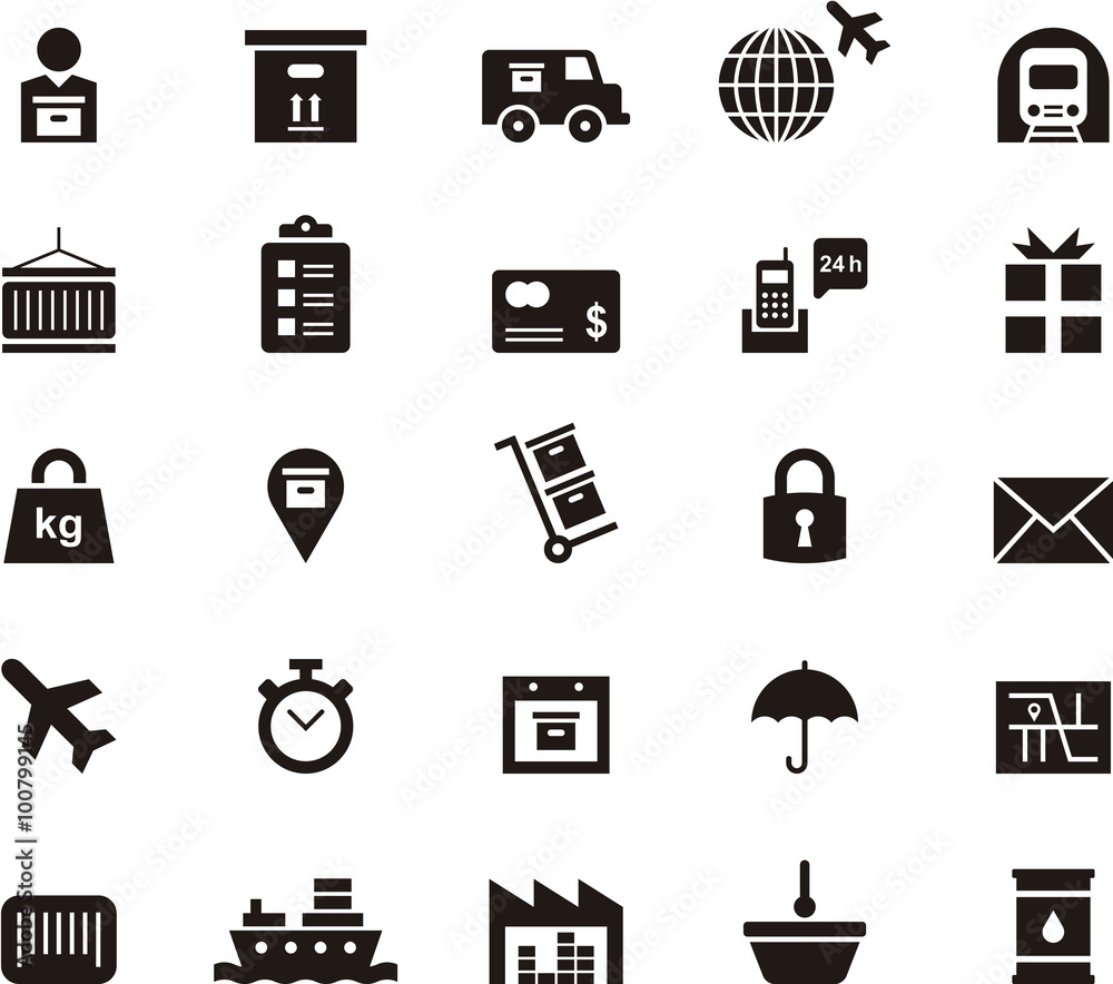TRANSPORTATION black icons pack TRANSPORTATION black icons pack