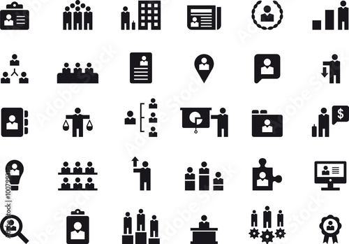 BUSINESS, HHRRR & MANAGEMENT icons