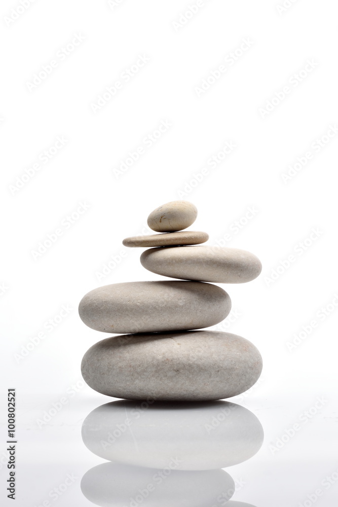 pile of stones isolated on white background pile of stones isolated on white background