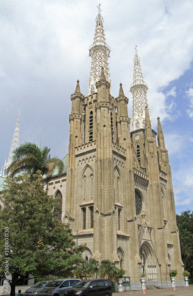 The Catholic Cathedral of Jakarta