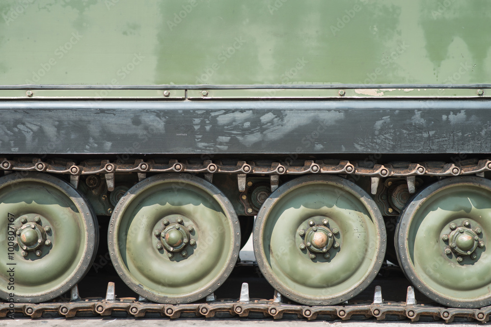 Tank wheel background Stock Photo | Adobe Stock