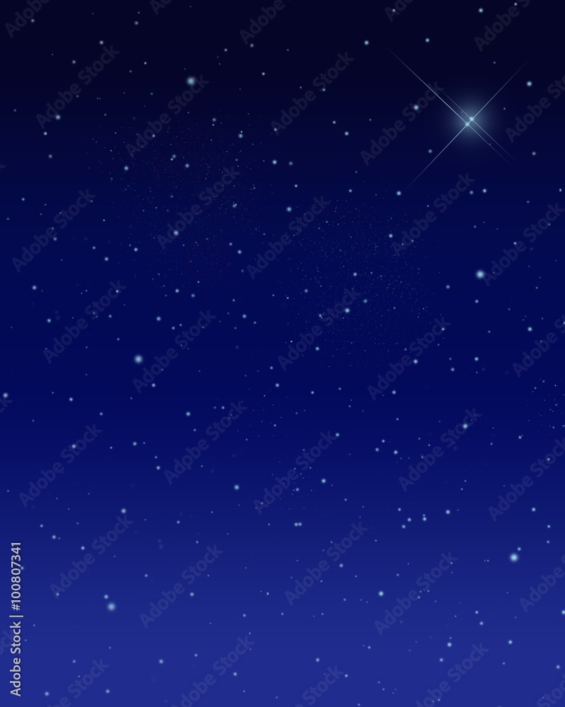 Fototapeta premium Stars in the night sky