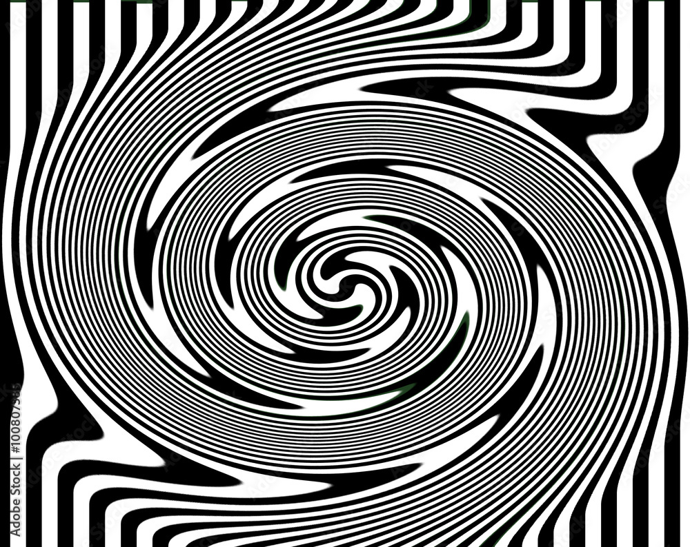 black and white spiral, texture