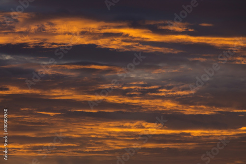 Wallpaper Mural sunset sky dramatic background, colorful twilight sky Torontodigital.ca