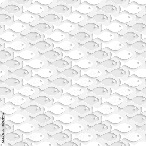 Seamless Fish Pattern