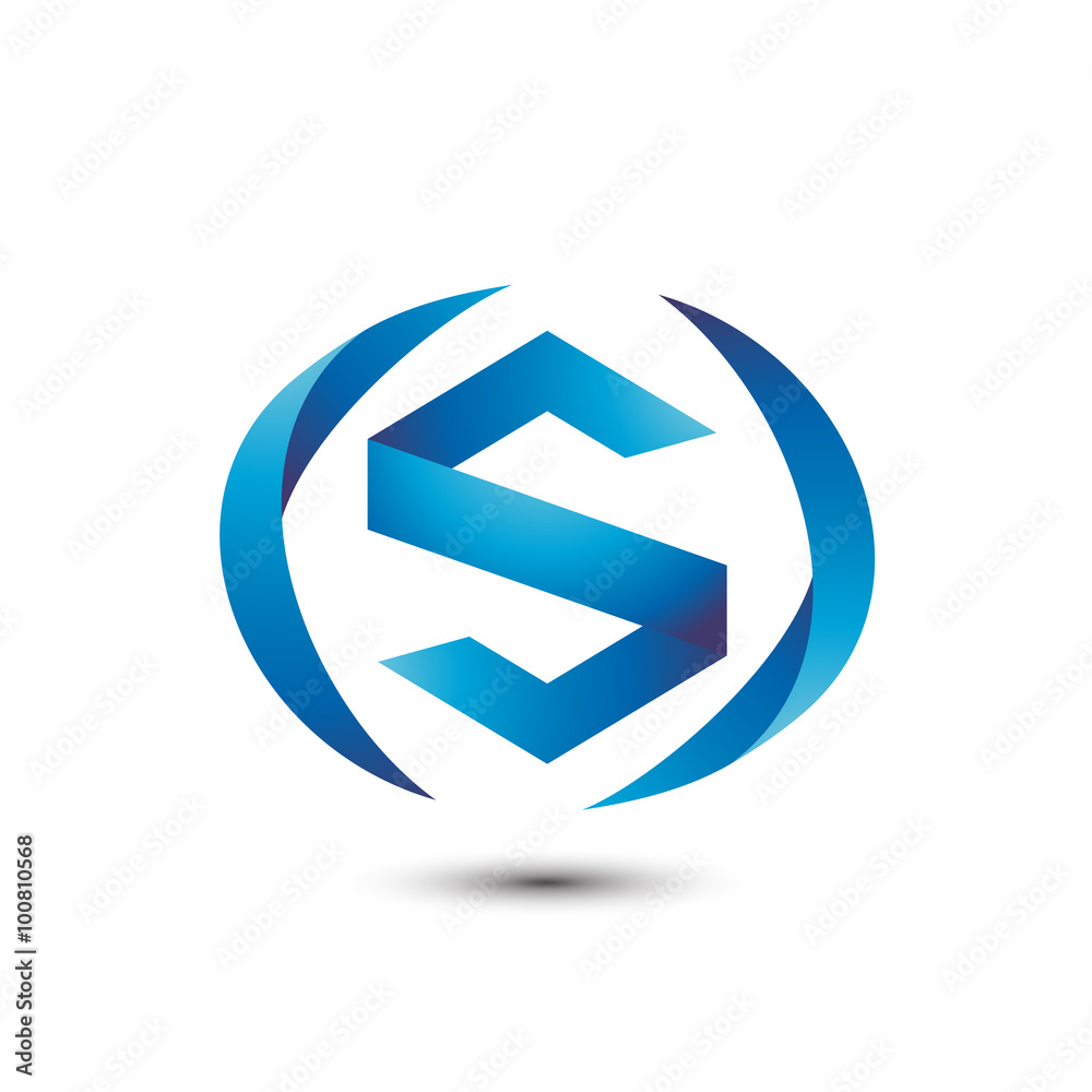 Ribbon S Logo Ribbon S Logo