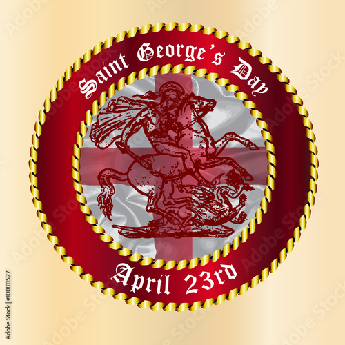 Saint Georges Day Button