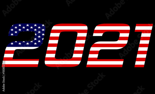 2021 Year..United States of America photo