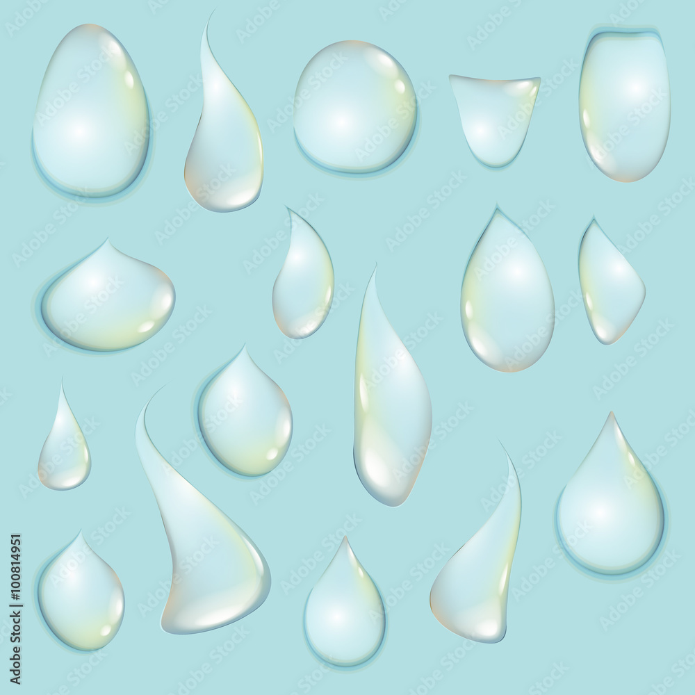 Blue abstract background with drops and copy space - no transparency applied Blue abstract background with drops and copy space - no transparency applied
