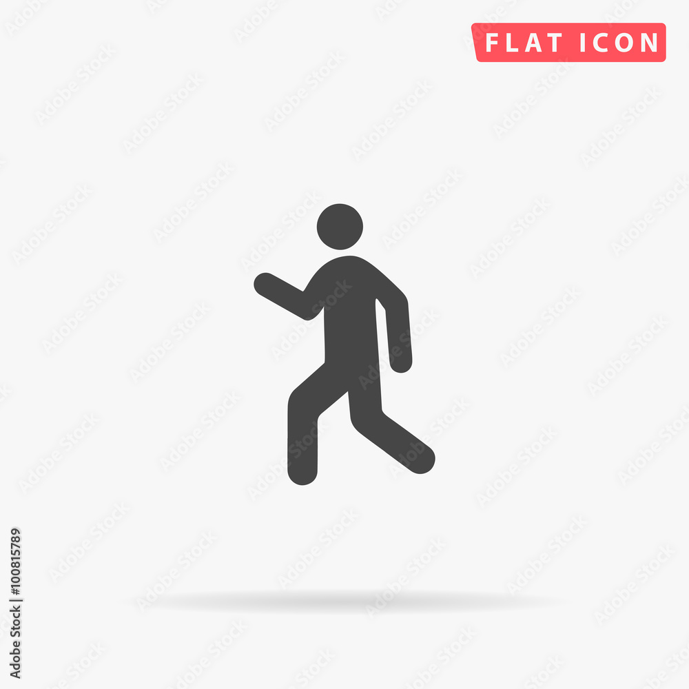 walk simple flat icon walk simple flat icon