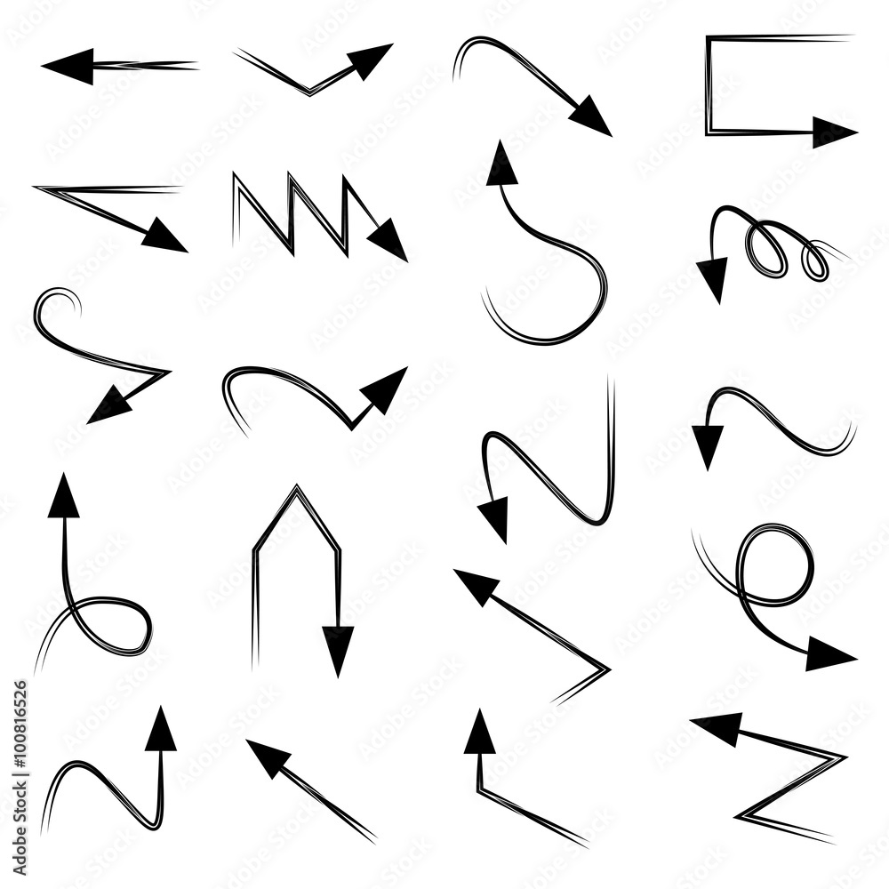 doodle arrows, sketch arrows doodle arrows, sketch arrows