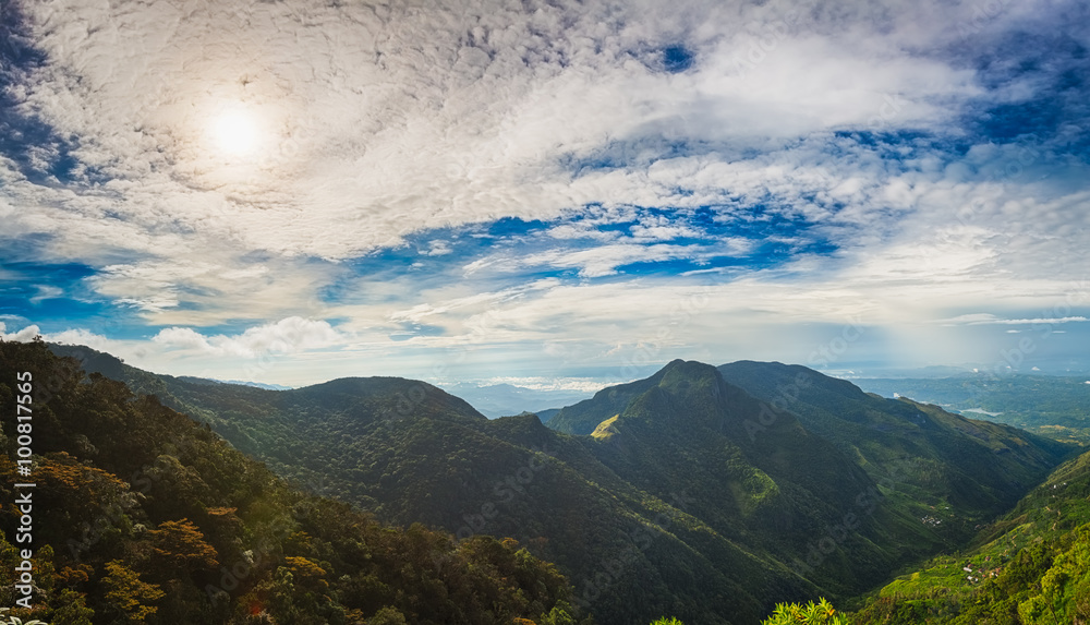 Fototapeta premium World’s End. Horton Plains