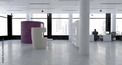 Foto Ufficio con computer, sala progettazione