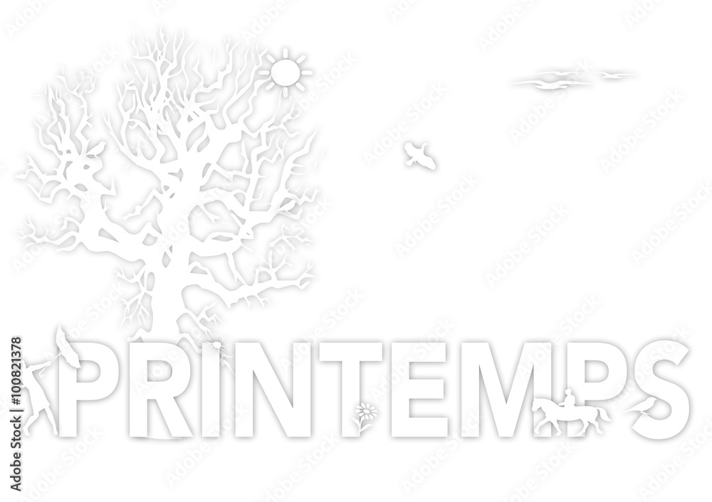 Obraz premium printemps