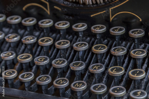 Antique type writer © helgidinson