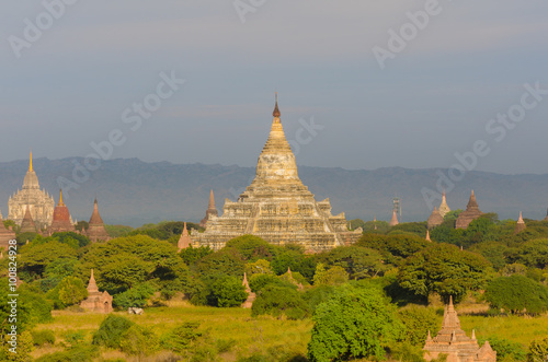 The plain of Bagan(Pagan), Mandalay, Myanmar