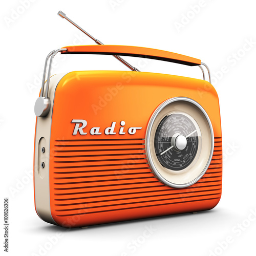 Vintage radio photo