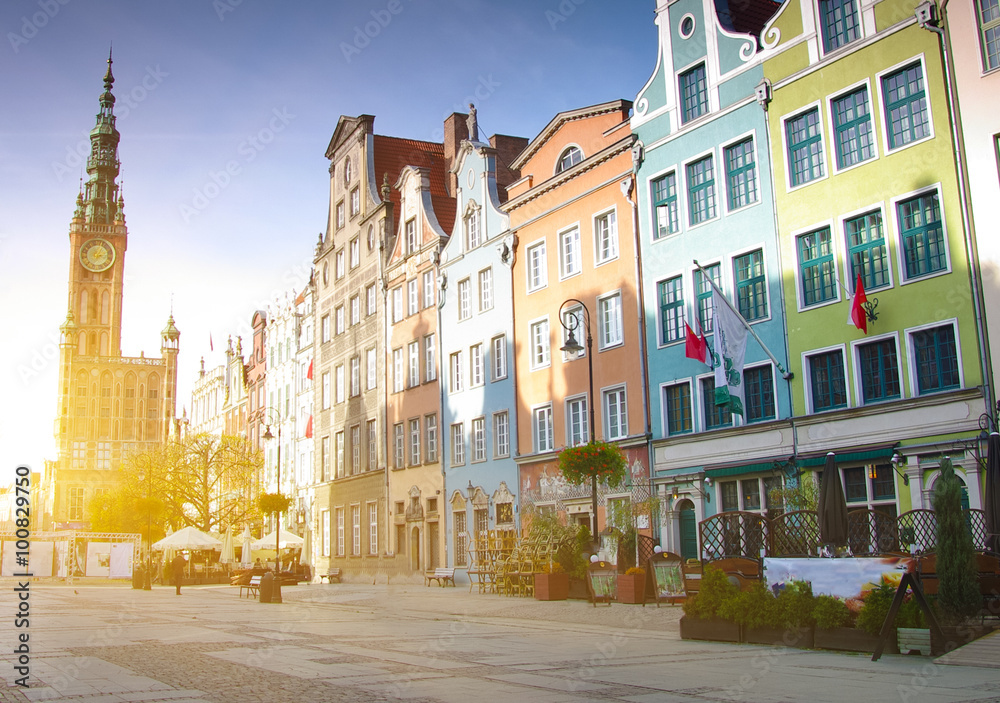 Naklejka premium Gdansk