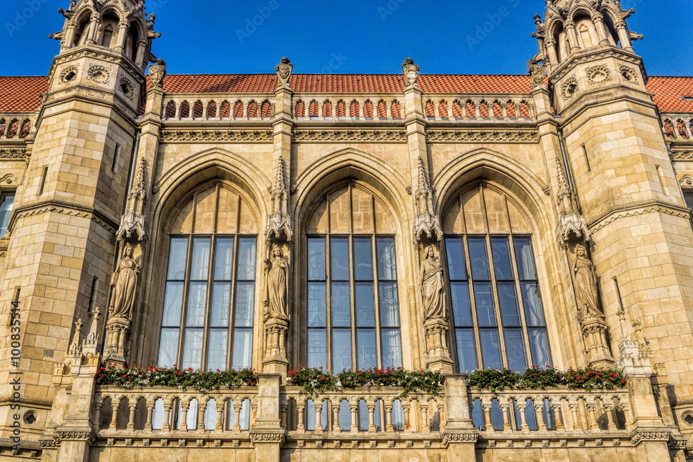 Fototapeta premium Braunschweig Neues Rathaus